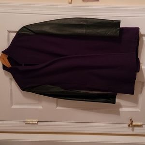 SCOOP NYC Boiled wool coat
